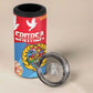 Personalised Eritrea 4 in 1 Can Cooler Tumbler Happy Independence Day