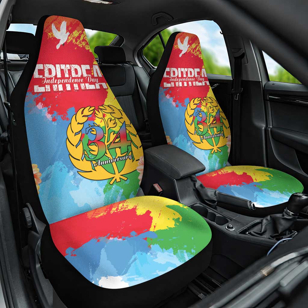 Eritrea Car Seat Cover Happy Independence Day