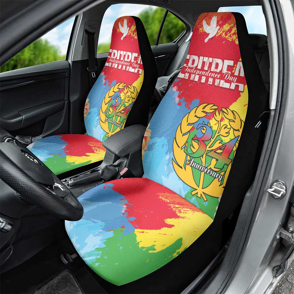 Eritrea Car Seat Cover Happy Independence Day