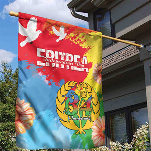 Eritrea Garden Flag Happy Independence Day