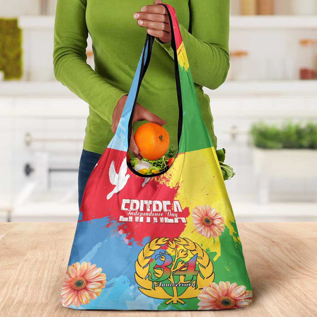 Eritrea Grocery Bag Happy Independence Day