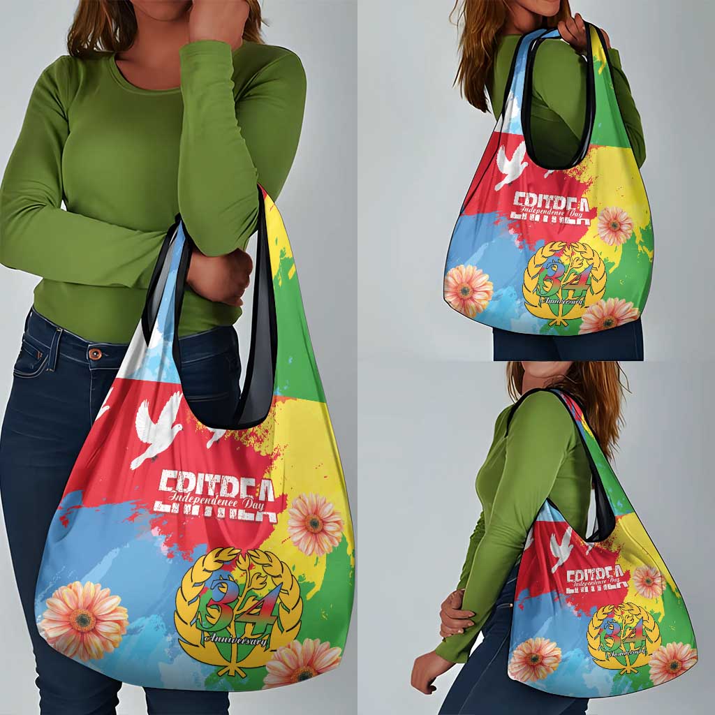 Eritrea Grocery Bag Happy Independence Day