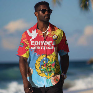 Personalised Eritrea Hawaiian Shirt Happy Independence Day