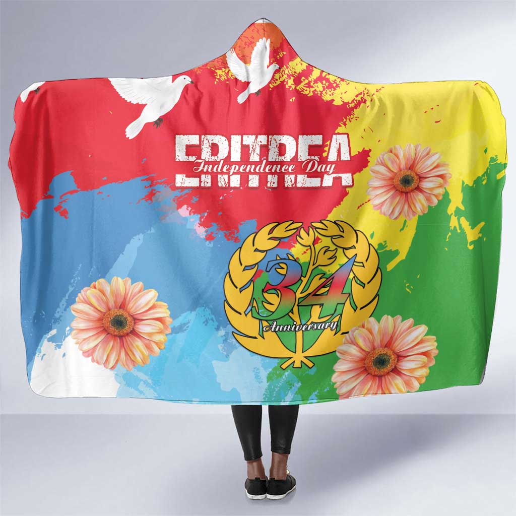 Eritrea Hooded Blanket Happy Independence Day