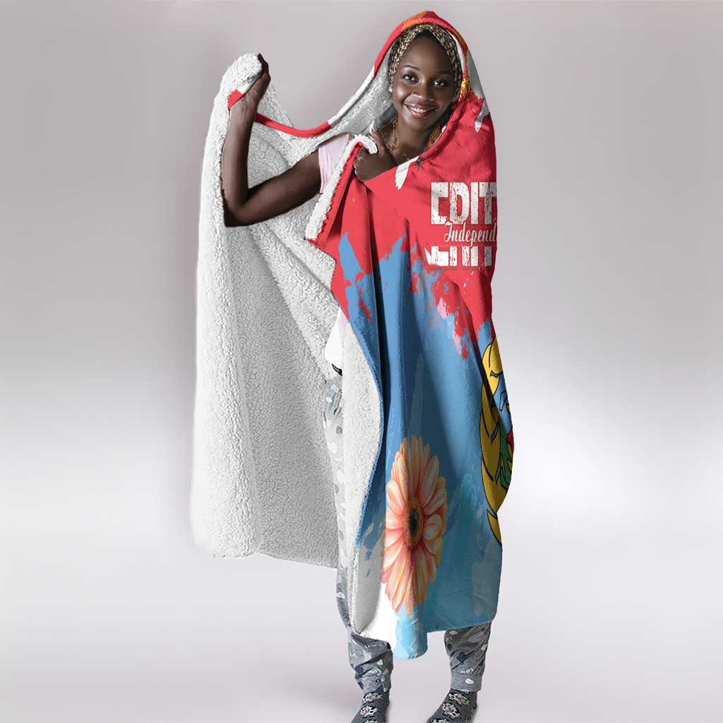 Eritrea Hooded Blanket Happy Independence Day