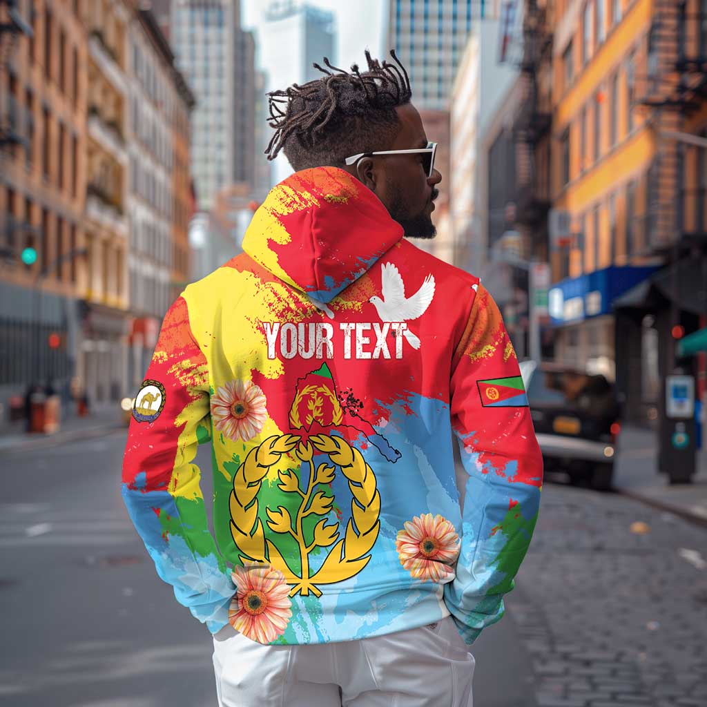 Personalised Eritrea Hoodie Happy Independence Day