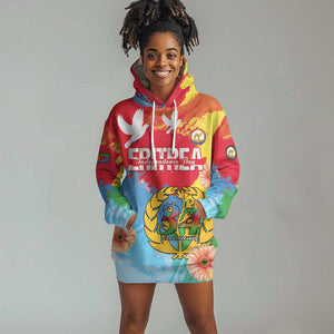 Personalised Eritrea Hoodie Dress Happy Independence Day