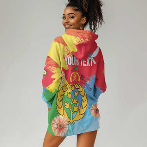 Personalised Eritrea Hoodie Dress Happy Independence Day