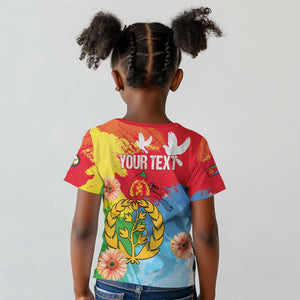 Personalised Eritrea Kid T shirt Happy Independence Day
