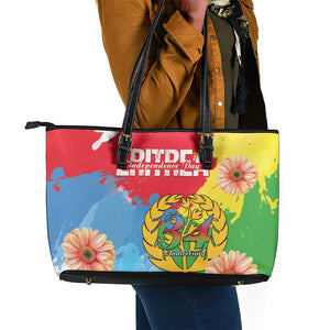 Eritrea Leather Tote Bag Happy Independence Day