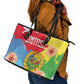 Eritrea Leather Tote Bag Happy Independence Day