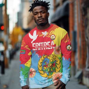 Personalised Eritrea Long Sleeve Shirt Happy Independence Day