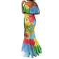Personalised Eritrea Mermaid Dress Happy Independence Day
