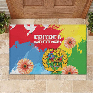 Eritrea Rubber Doormat Happy Independence Day