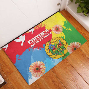 Eritrea Rubber Doormat Happy Independence Day