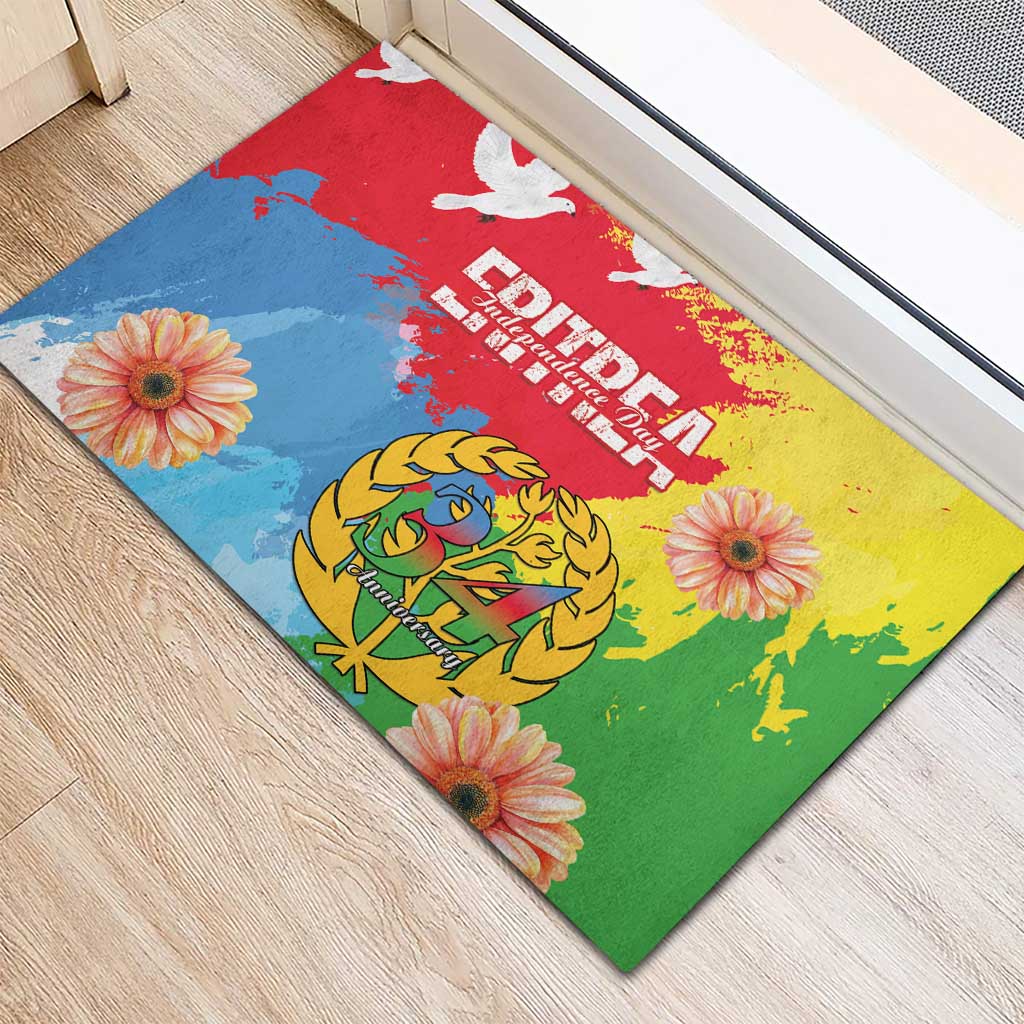 Eritrea Rubber Doormat Happy Independence Day