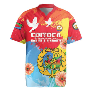 Personalised Eritrea Rugby Jersey Happy Independence Day