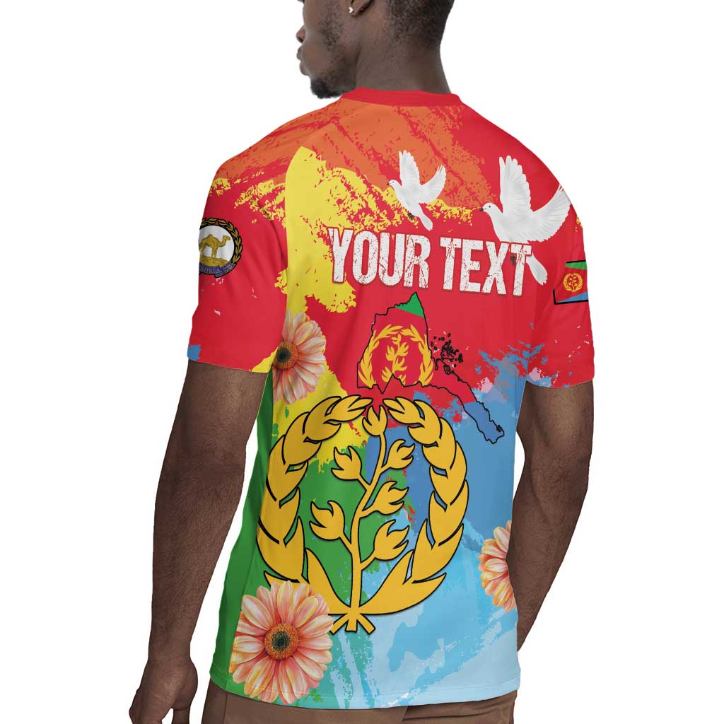 Personalised Eritrea Rugby Jersey Happy Independence Day