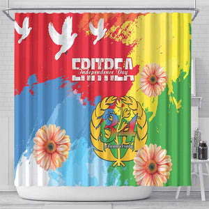 Eritrea Shower Curtain Happy Independence Day