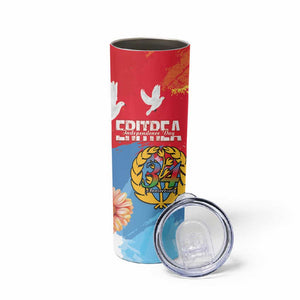 Personalised Eritrea Skinny Tumbler Happy Independence Day