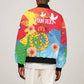 Personalised Eritrea Sleeve Zip Bomber Jacket Happy Independence Day