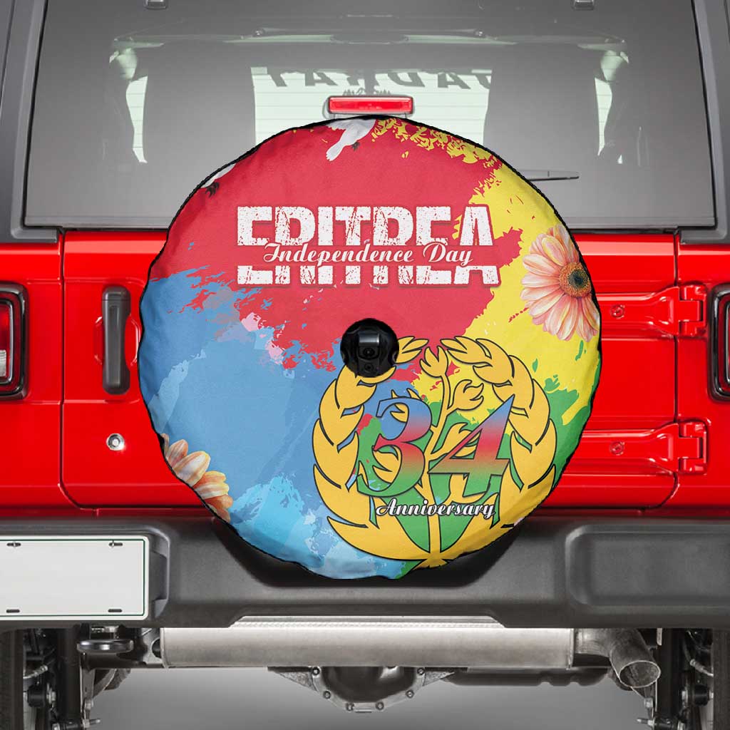Eritrea Spare Tire Cover Happy Independence Day