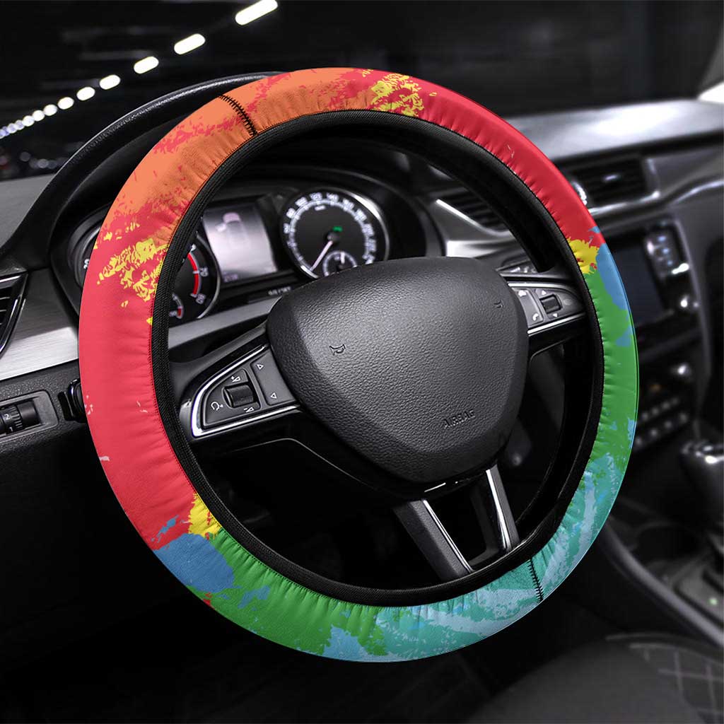 Eritrea Steering Wheel Cover Happy Independence Day