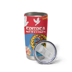 Personalised Eritrea Tumbler Cup Happy Independence Day