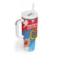 Personalised Eritrea Tumbler With Handle Happy Independence Day
