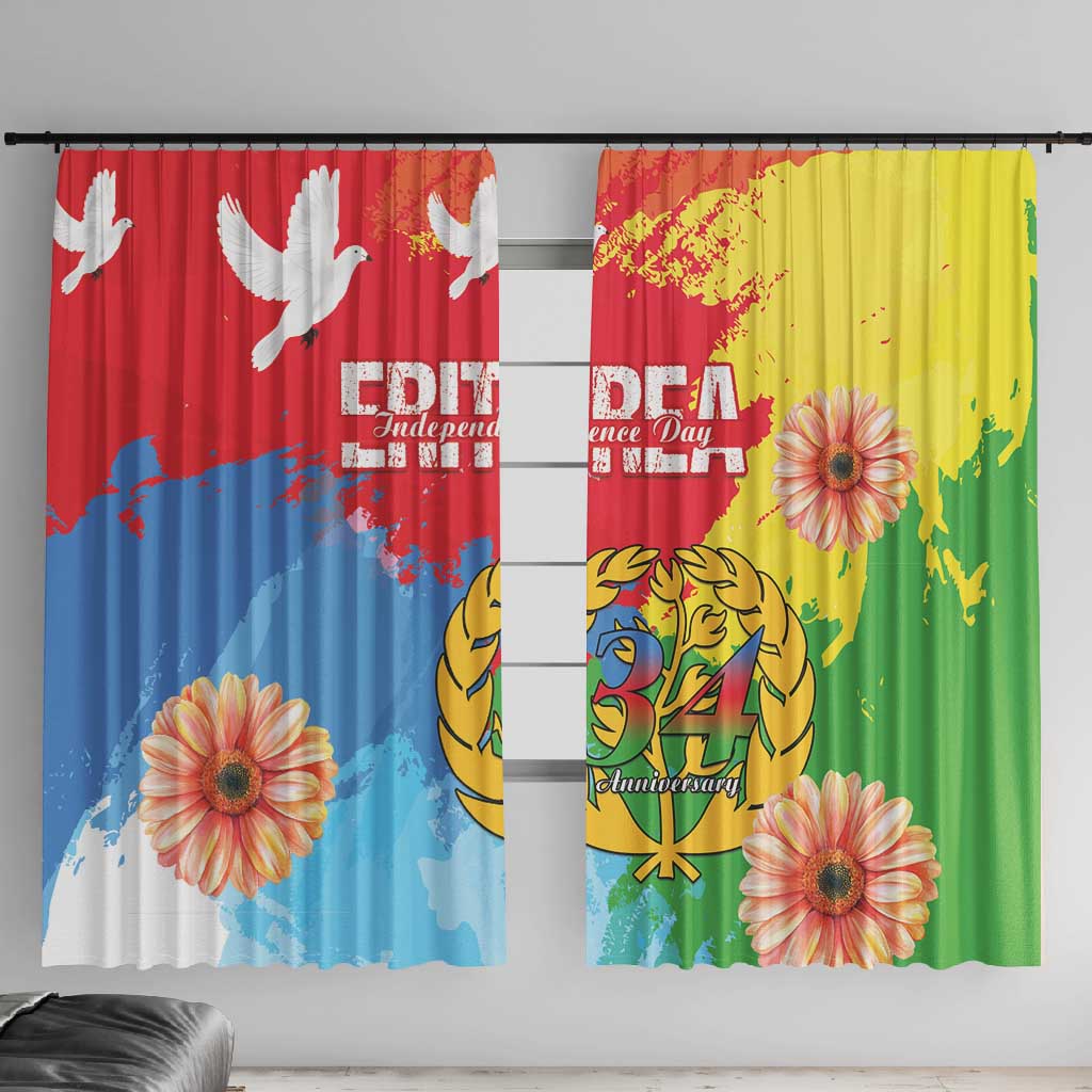 Eritrea Window Curtain Happy Independence Day