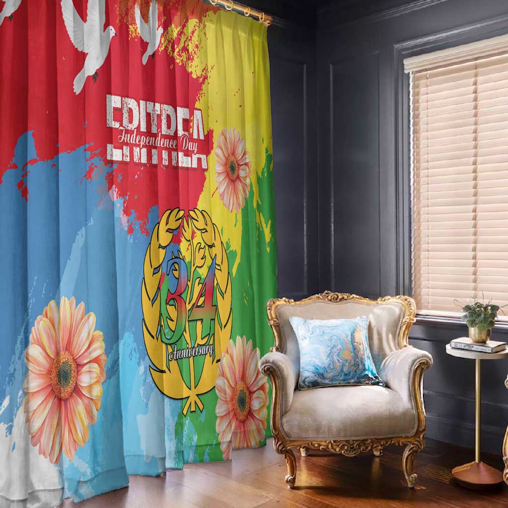 Eritrea Window Curtain Happy Independence Day