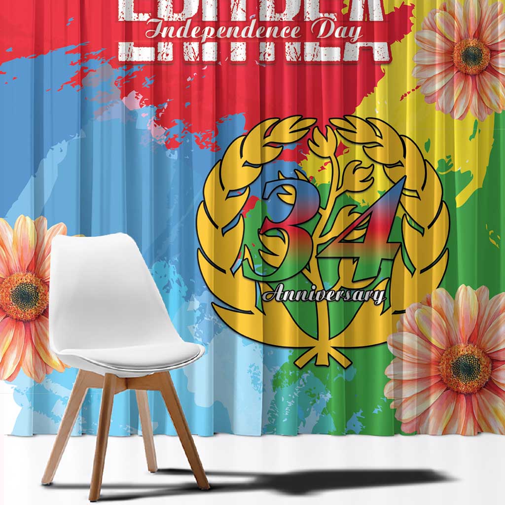 Eritrea Window Curtain Happy Independence Day