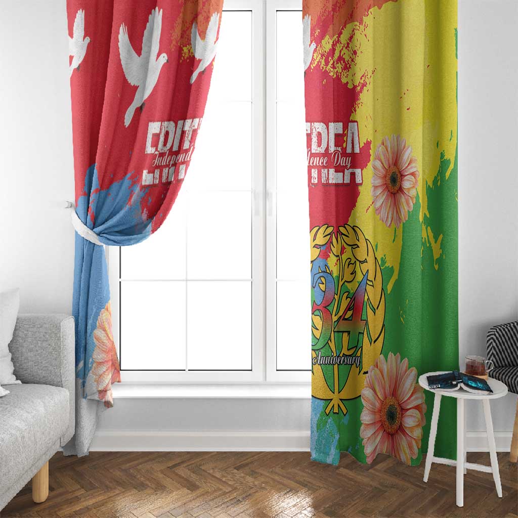 Eritrea Window Curtain Happy Independence Day