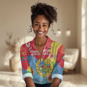 Personalised Eritrea Women Casual Shirt Happy Independence Day
