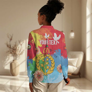 Personalised Eritrea Women Casual Shirt Happy Independence Day