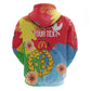 Personalised Eritrea Zip Hoodie Happy Independence Day