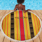 Eritrea Traditional Saho Mix Tilet Pattern Beach Blanket
