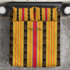 Eritrea Traditional Saho Mix Tilet Pattern Bedding Set