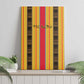 Eritrea Traditional Saho Mix Tilet Pattern Canvas Wall Art