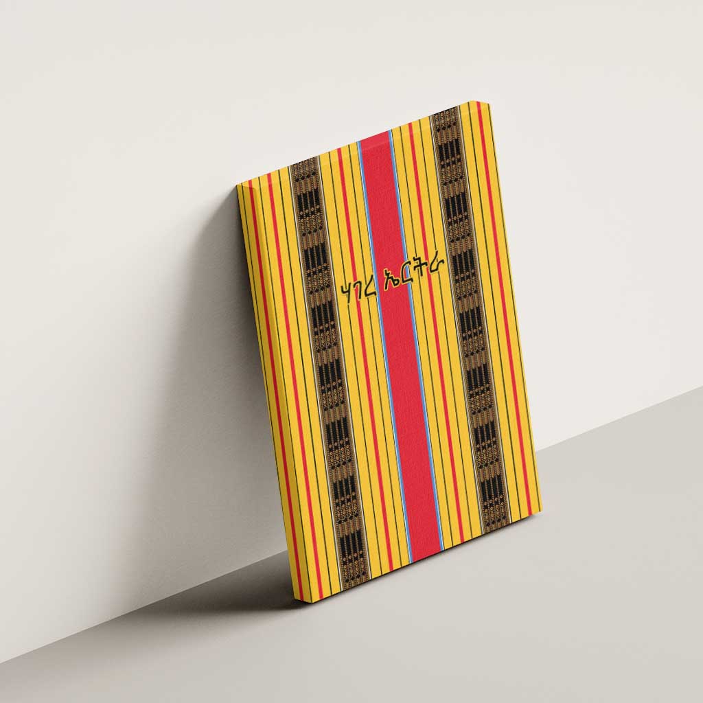 Eritrea Traditional Saho Mix Tilet Pattern Canvas Wall Art
