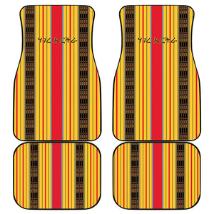 Eritrea Traditional Saho Mix Tilet Pattern Car Mats