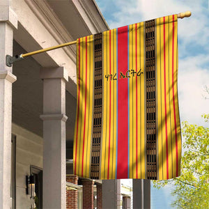 Eritrea Traditional Saho Mix Tilet Pattern Garden Flag