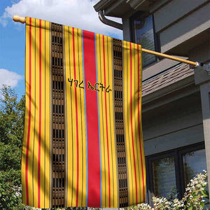 Eritrea Traditional Saho Mix Tilet Pattern Garden Flag