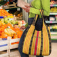 Eritrea Traditional Saho Mix Tilet Pattern Grocery Bag