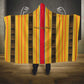 Eritrea Traditional Saho Mix Tilet Pattern Hooded Blanket