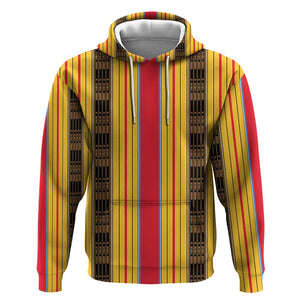 Eritrea Traditional Saho Mix Tilet Pattern Hoodie