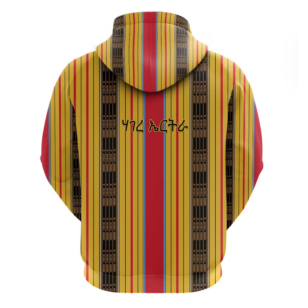 Eritrea Traditional Saho Mix Tilet Pattern Hoodie