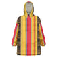 Eritrea Traditional Saho Mix Tilet Pattern Kid Wearable Blanket Hoodie
