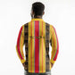 Eritrea Traditional Saho Mix Tilet Pattern Long Sleeve Polo Shirt