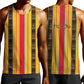 Eritrea Traditional Saho Mix Tilet Pattern Men Tank Top